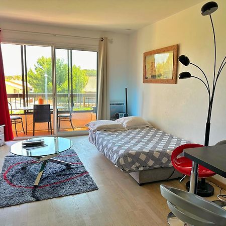 Grand Studio Avec Piscine Presqu'Ile De Giens Hyères Kültér fotó